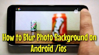 HOW TO BLUR PHOTO BACKGROUND ON ANDROID/IOS screenshot 3