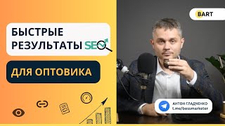 Как получить быстрые результаты SEO для оптовика