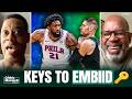 Rick Mahorn &amp; Cedric Maxwell on HOW Celtics Can Guard Joel Embiid: "Do Your Work EARLY!"