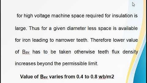 3 1 Choice of specific magnetic loading and specific electric loading
