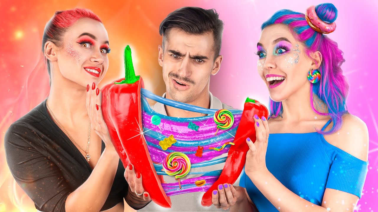 ¡Chica Picante vs Chica Dulce!