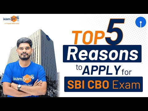 SBI CBO 2023 || Top 5 Reasons to Apply for SBI CBO Exam || By Tushar Sir