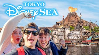 FIRST TIMERS at Tokyo DisneySEA! | Rides, Food, and More!