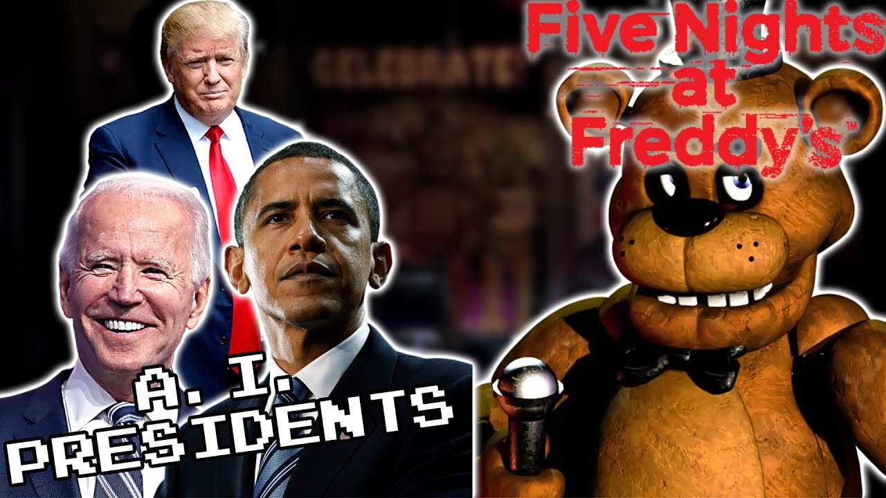 U.S. PRESIDENTS PLAY Five Nights at Freddy's 1 (Ai voices)