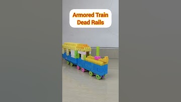 armored train dead rails #shorts #shortsfeed #roblox #deadrails #legoblocks #baloksusun #oyyantv
