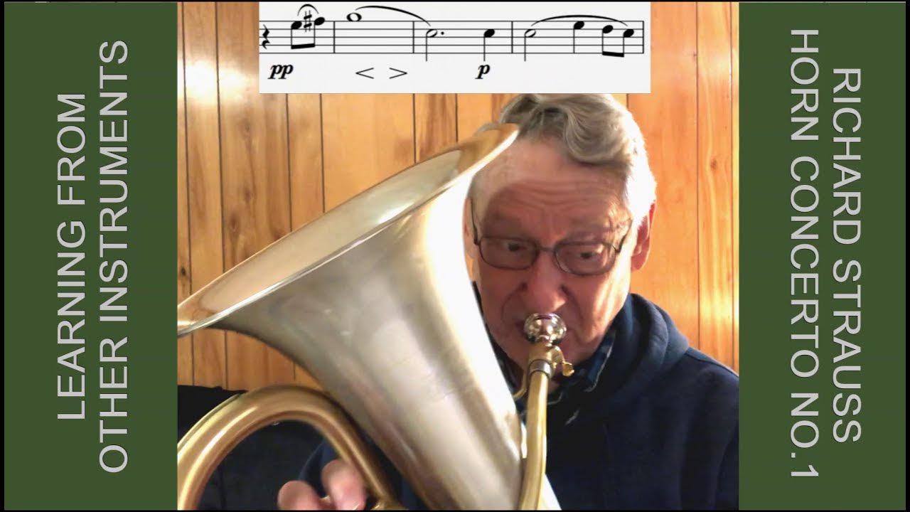 Strauss Horn Concerto on Euphonium, Demo and a Tuba Recording by Floyd