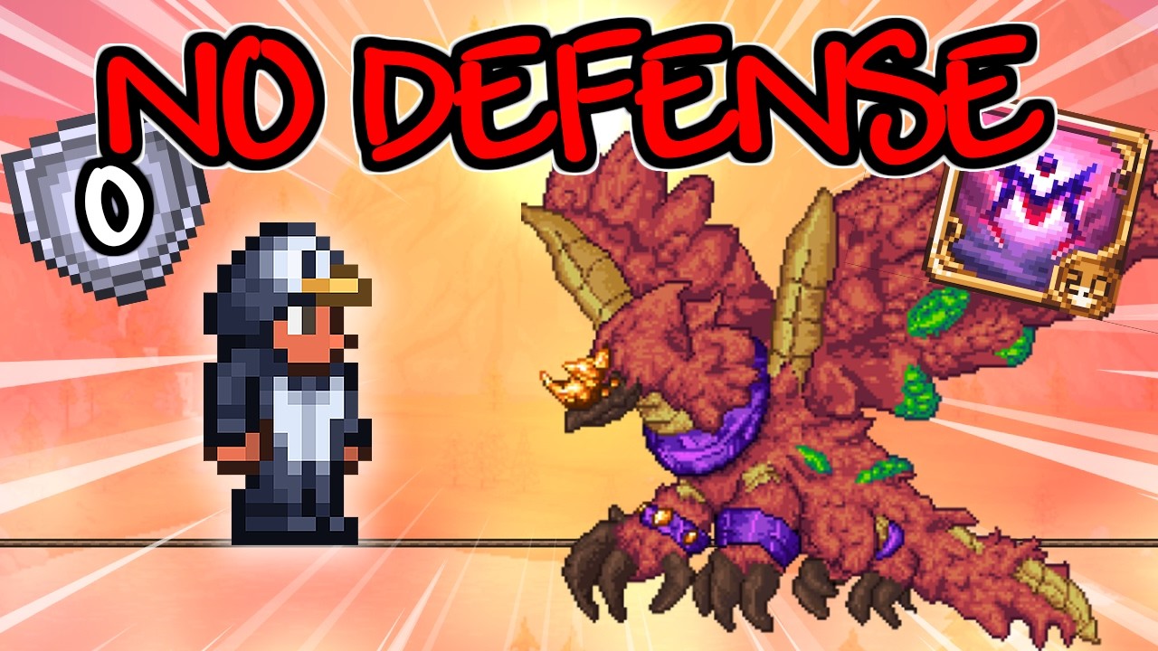 Terraria Infernum Mode | NO DEFENSE - YouTube