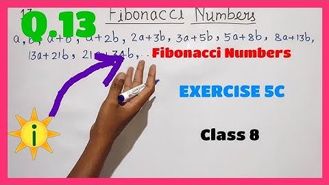 Q.13, Exercise 5C, Chapter 5 Playing With Numbers Class 8, R S Agarwal Mathematics