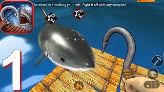 Survival on Raft: Ocean Nomad - Gameplay Walkthrough Part 1 (Android, iOS) screenshot 2