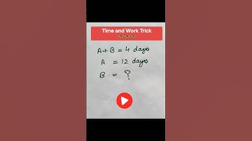 Time and Work Trick 🧐🔥🦋/ #shortsfeed #trending #viral #study #education