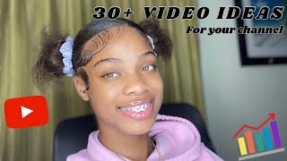 30+ POPULAR YouTube Video Ideas That Will BLOW Up YOUR CHANNEL In 2023!