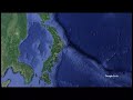 Sydney to japan on google earth  cicada civics animation