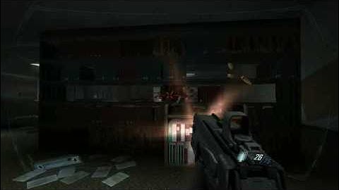 F.E.A.R. 2 - Project Origin intro and footage  on my 6200le