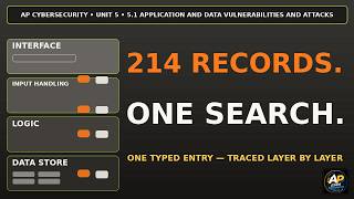 AP Cybersecurity 5.1: One Search Box Returned 214 Patient Records