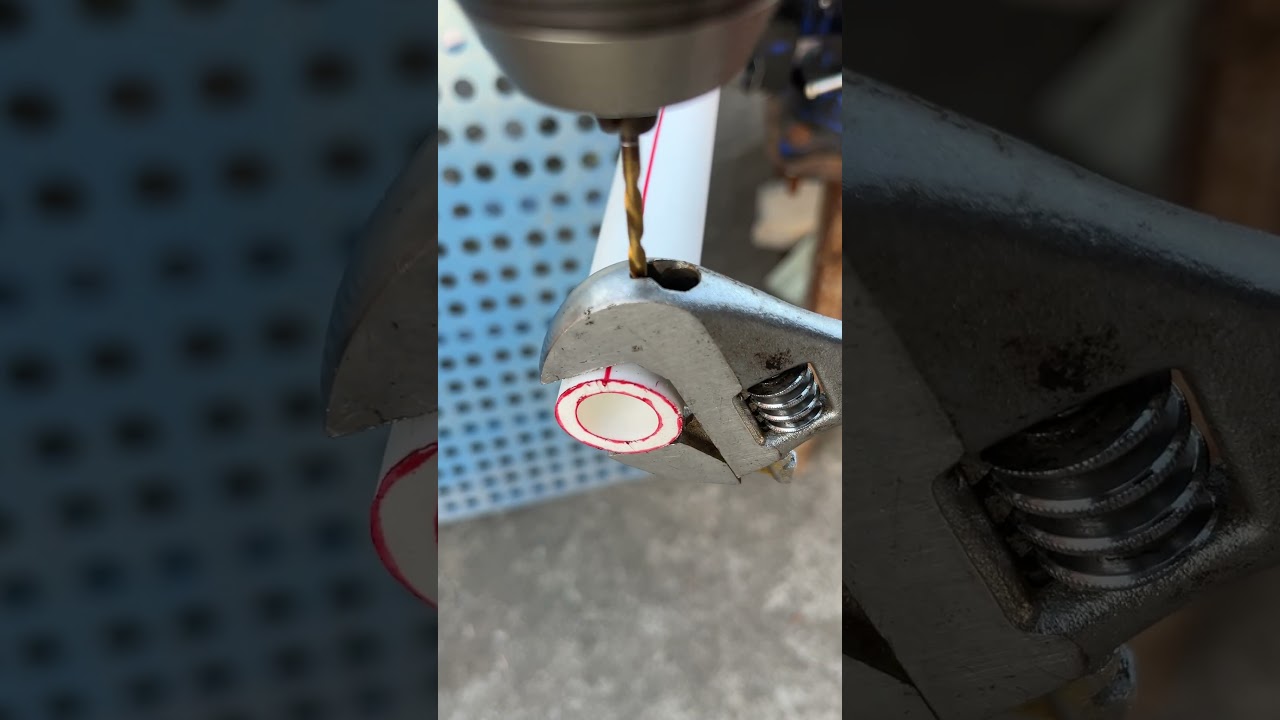 Professionals use wrenches to achieve perfect drilling techniques!