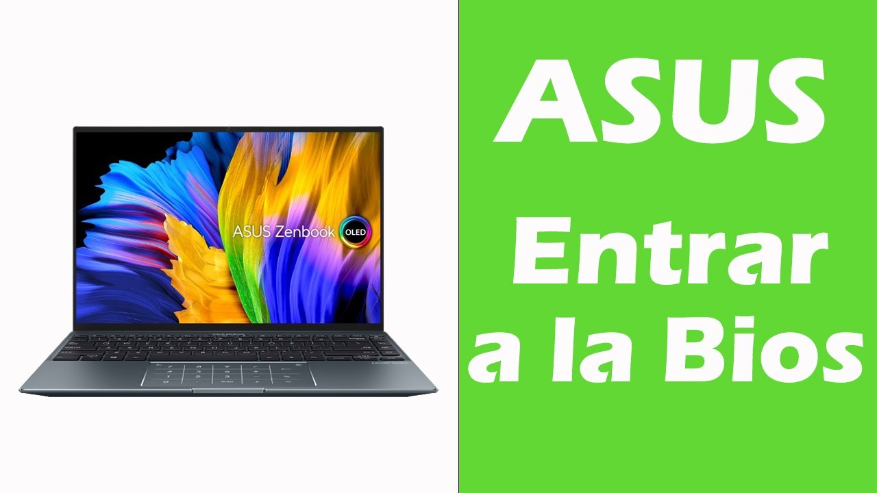 Como entrar a la bios en Asus Laptop - YouTube