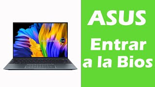 Como entrar a la bios en Asus Laptop