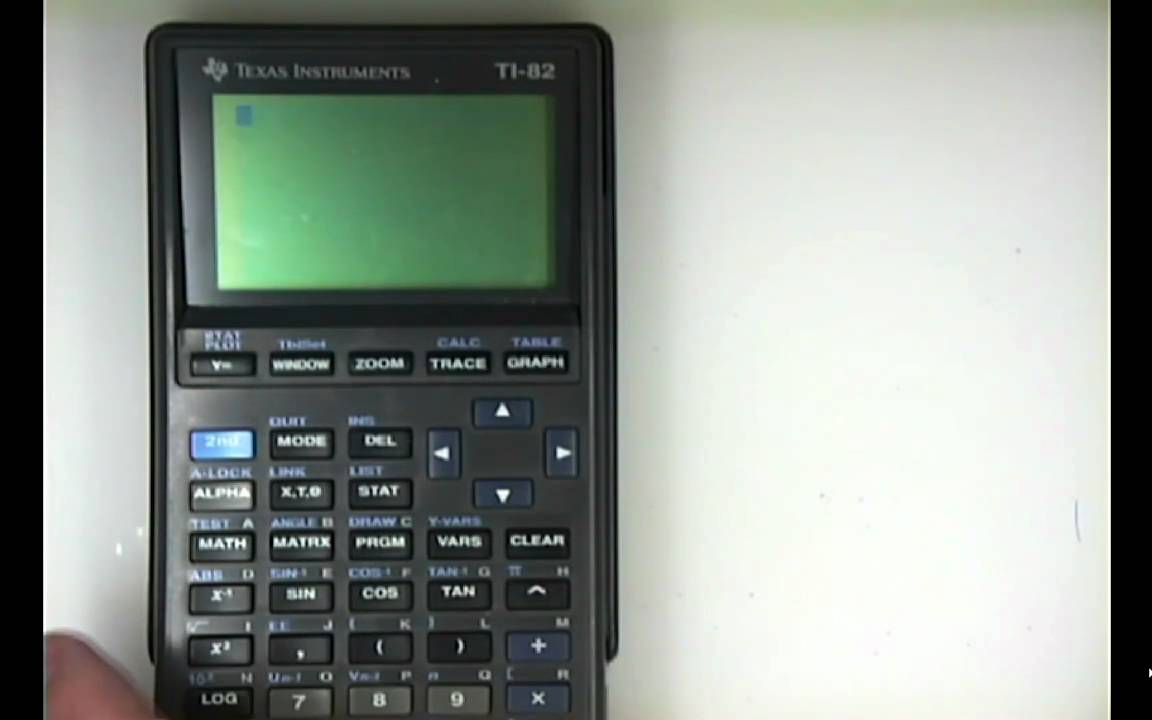 Details about   Texas Instruments Ti-82 Graphing Calculator w/Cover Working Condition 