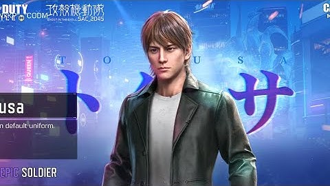 *NEW Free TOGUSA character Gameplay from the EVENT @KP_Official @callofdutymobile