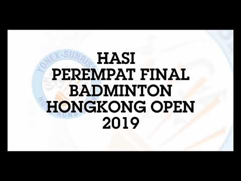 Hasil perempat final badminton hongkong open 2019