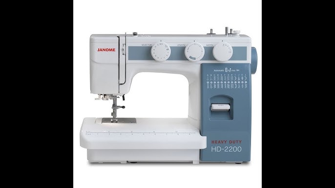 Follow Up On The Janome HD3000 Situation 