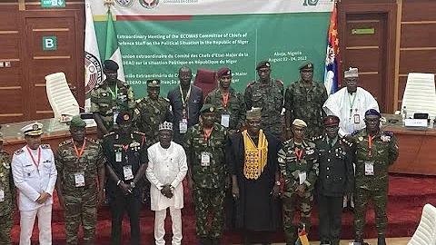 Ecowas orders deployment of force to restore constitutional order in Niger