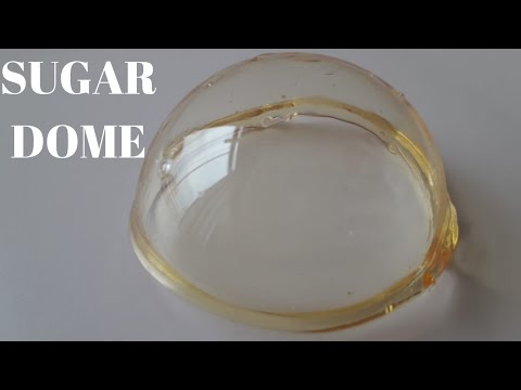 Şeker Kubbesi Dekoru Yapımı - Cam görünümlü Sugar Dome