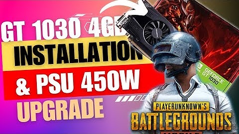 Step-by-Step Guide: GT 1030 4GB Graphics Card Installation & PSU Upgrade #NVIDIAOmniverse #gt1030