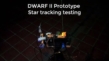 DWARF II Prototype Star tracking testing