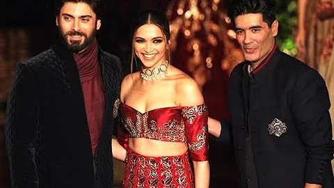 WATCH Gorgeous Deepika Padukone's RAMP Walk with Fawad Khan for Manish Malhotra