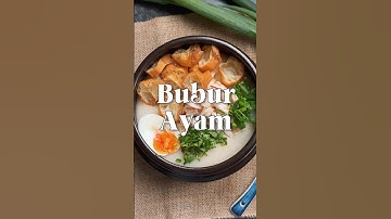 Masak nasi sisa jadi Bubur Ayam ✨🙋🏻‍♂️ #resepbubur #masaknasi #buburayam