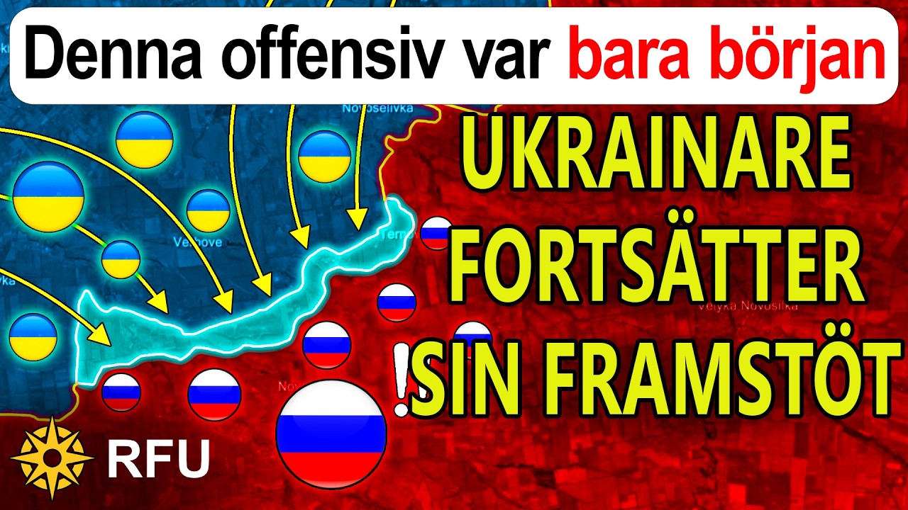 Rysk reträtt: Ukrainska styrkor expanderar sin kontroll längs med hela frontlinjen | RFU News