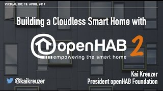 Virtual IoT | Building a Cloudless Smart Home with openHAB 2