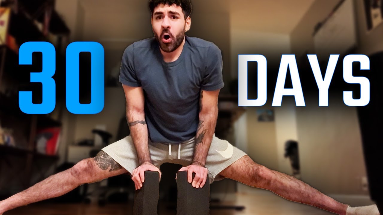 Can I Actually Do The Splits In 30 Days? - YouTube