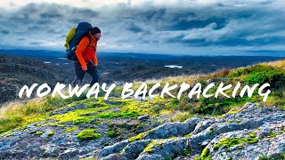 Backpacking Norway in the fall, Peaceful 3 day Solo hiking alone in the Scandinavian Mountains