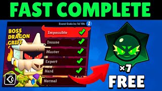 How To Beat Impossible Boss Dragon Griff Pro Tips & Tricks Brawl Stars