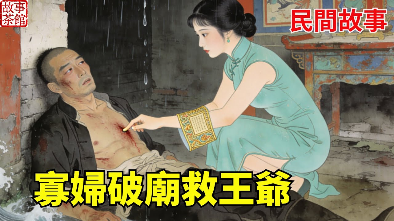 我被逐離侯門，歸途山洪避破廟撞見遍體鱗傷的王爺奄奄壹息，露絕技片刻施救王爺震撼了#民間故事#情感 #睡前故事#人生感悟