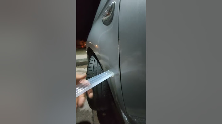 çekiçsiz boyasız göçük düzeltme (20TL bütçe ile)