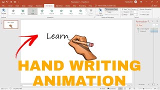Handwriting Text Effect In PowerPoint | Easy Way | PowerPoint Tutorial