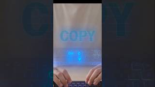 Computer Magic Trick: Copy &amp; Paste Like a Pro! 💻 #tricks