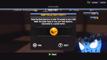 Spiderman: Edge Of Time Part 46 - "Wild Cards" Web Challenge - Obstacle Dexterity
