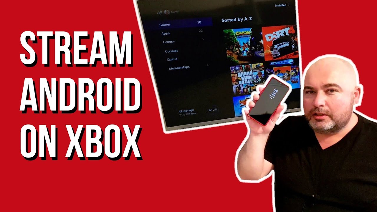 New Update ANDROID ON XBOX ONE || How to cast your phone to Xbox