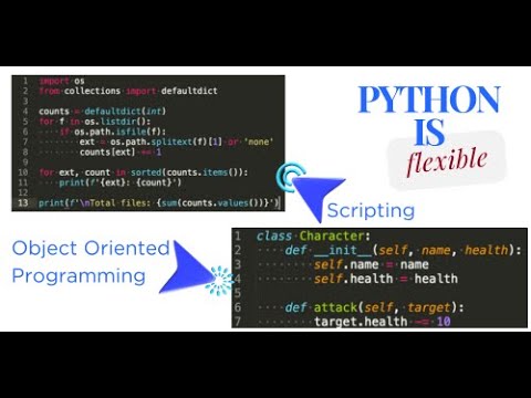 Python is Versatile - YouTube