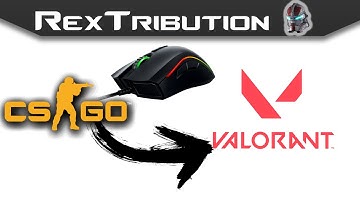 Convert Mouse Sensitivity from CS:GO to Valorant (and other games)