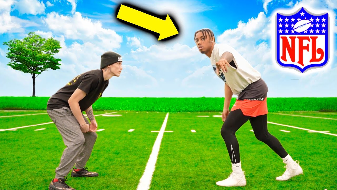 I TRIED OUT FOR A PRO FOOTBALL TEAM AND THIS HAPPENED!!! (CRAZY ENDING