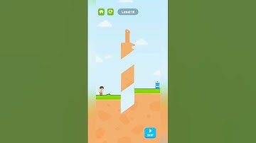 Slice to save all levels gameplay ☑️ #lv16 #shorts #gaming #gameplay #games