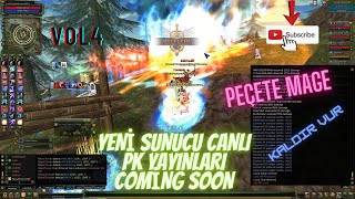 Sirius'un Peçete Mageleri İle Full Mp Mage Pk Vol4. Canlı Yayınlar ve Yeni Server Bilgilendirme