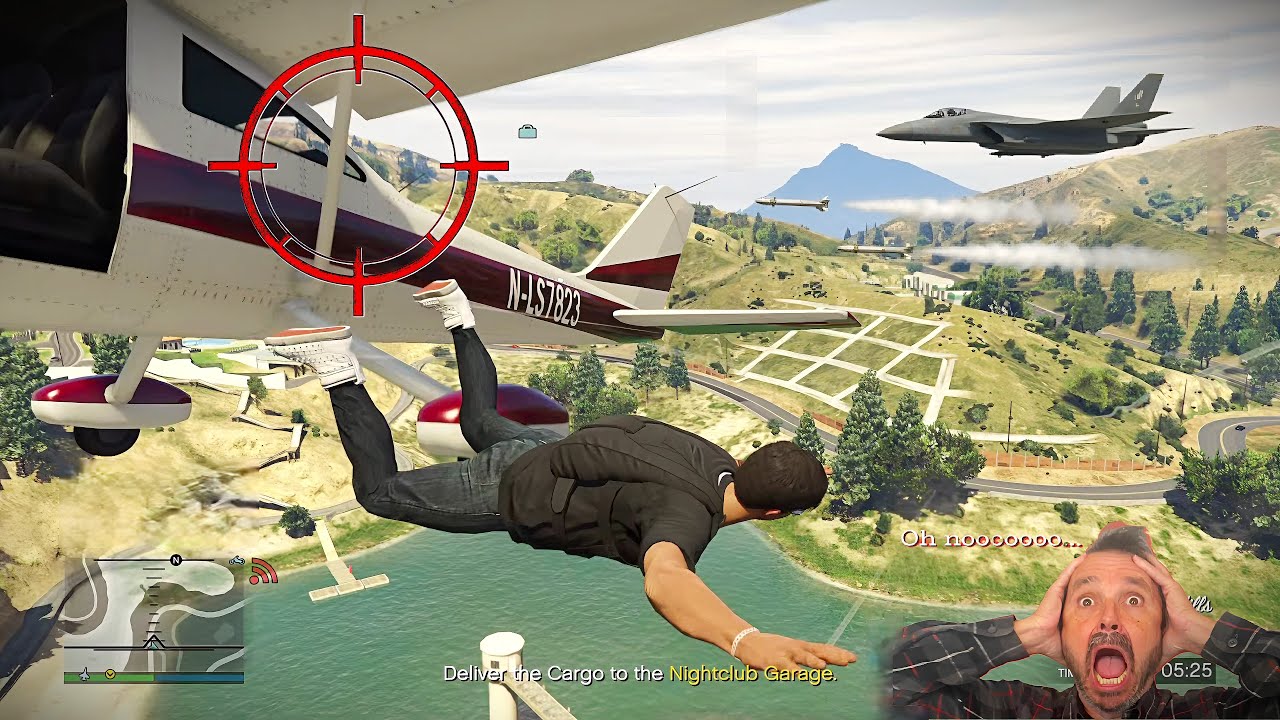 Survived a Jet Attack During Cargo Delivery ✈️ | GTA 5 Bindass Life