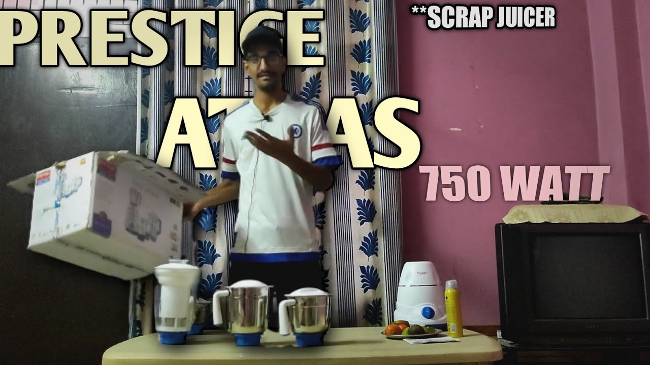 Prestige Atlas 750 Juicer Mixer Grinder Under Rs. 2350 Unboxing 4