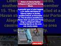 Statue of Liberty Replica Collapses in Brazil After Strong Winds | #StatueOfLiberty #BreakingNews
